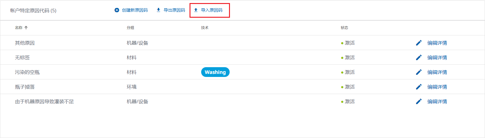 图 323-导入原因码