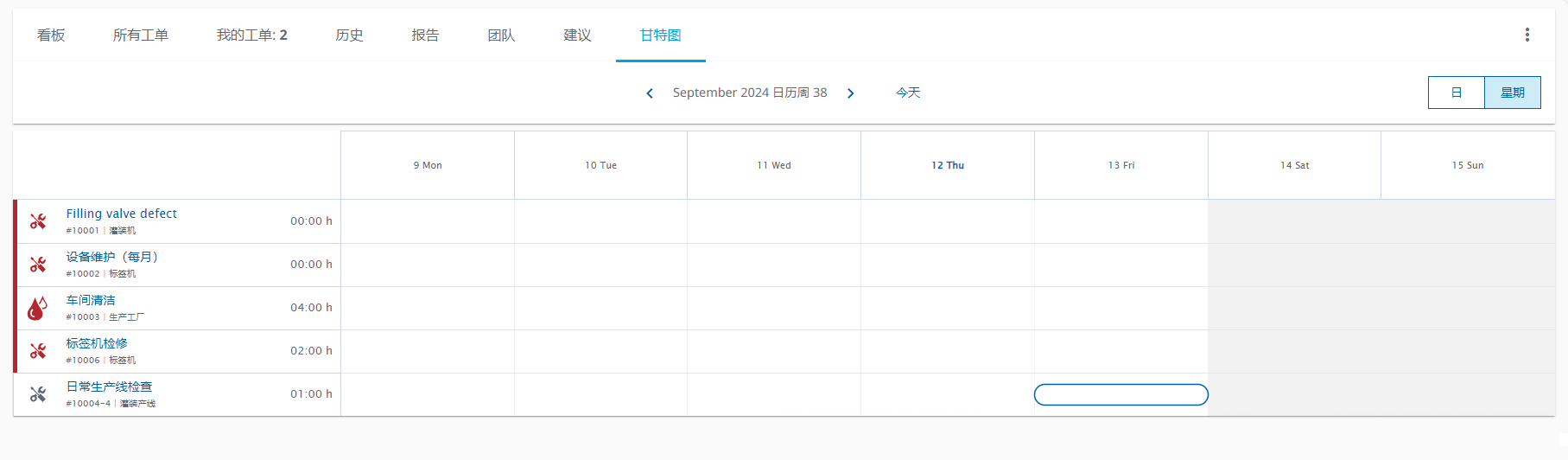 图 678-甘特图Gantt